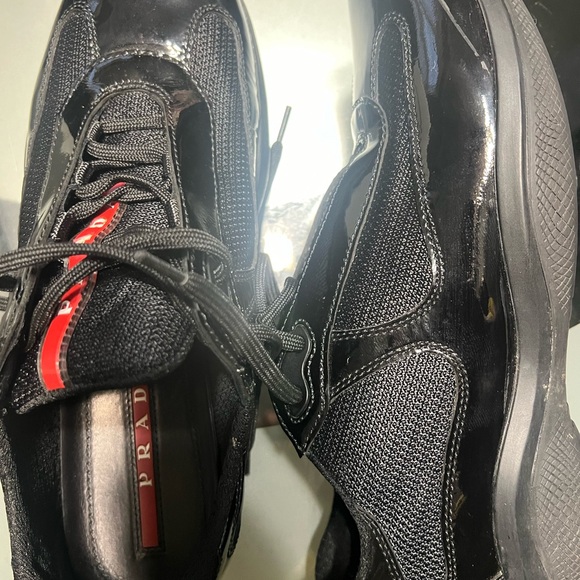 Like new, Authentic women Prada shoes size 9. - Picture 2 of 4